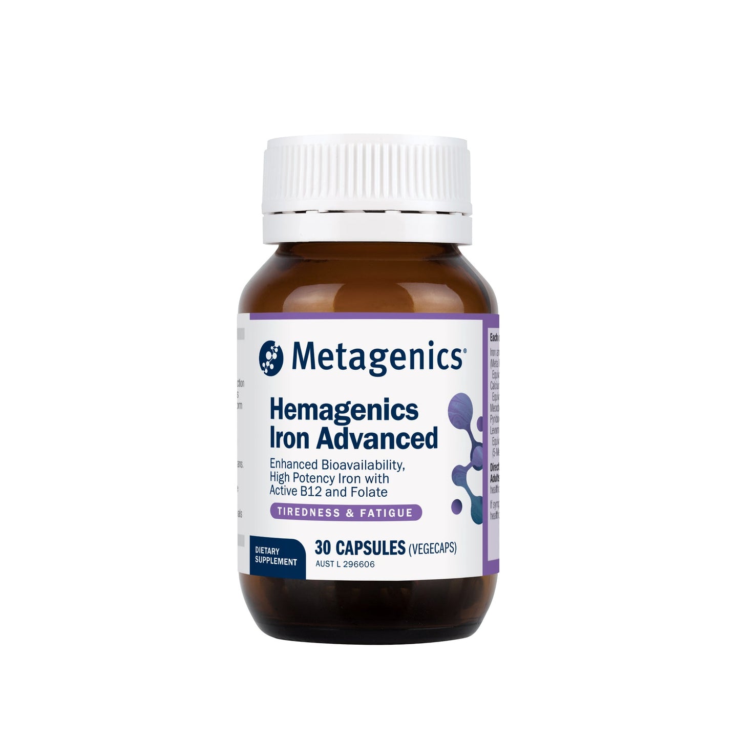 Metagenics Hemagenics Iron Advanced 30 caps